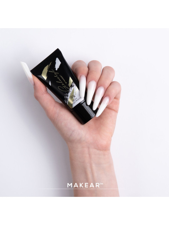 Makear Acrylic Gel AG01 Milky White Gelacryl - 60г