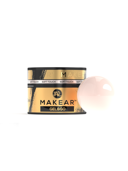 Makear Gel&Go GG10 Soft Touch stavební gel 50 ml