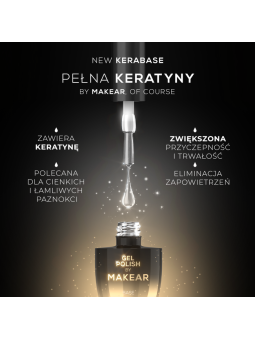 Makear KERA Base - stärkende Keratinbasis 8 ml