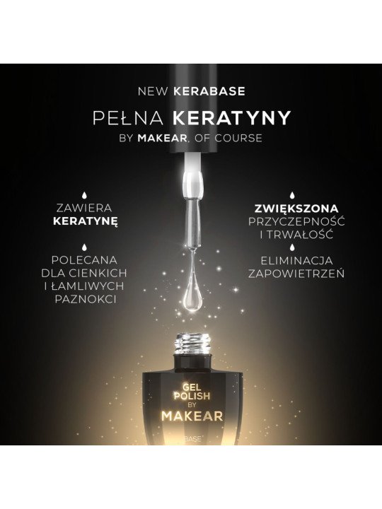 Makear KERA Base - erősítő keratin alap 8ml