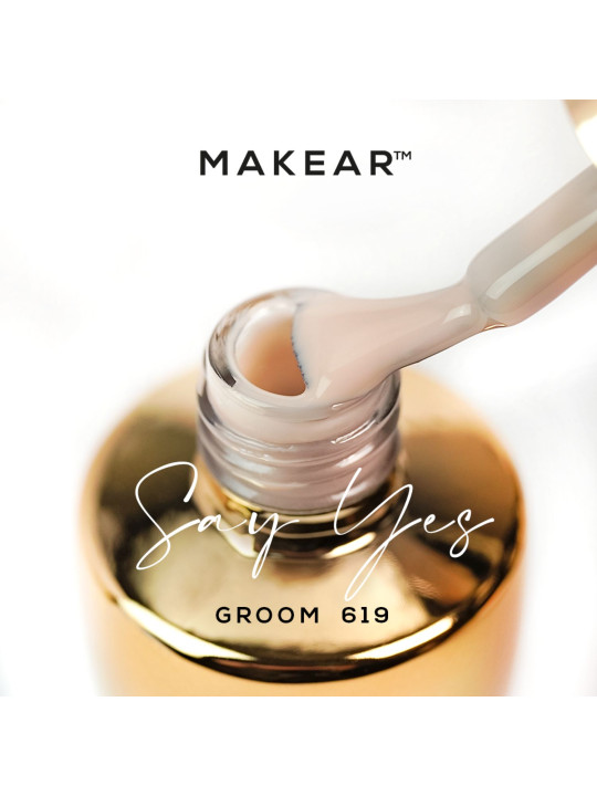 Makear Hybrid lak na nehty 8ml - Say Yes 619