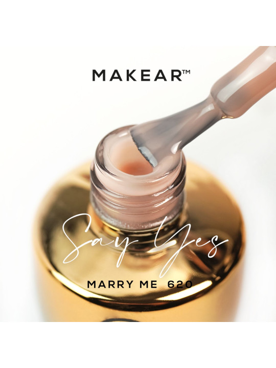 Lac de unghii Makear Hybrid 8ml - Say Yes 620