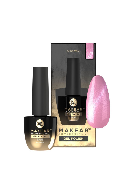 Makear Cat Eye gumialap 8 ml - Gumibázis ERB01 Babe