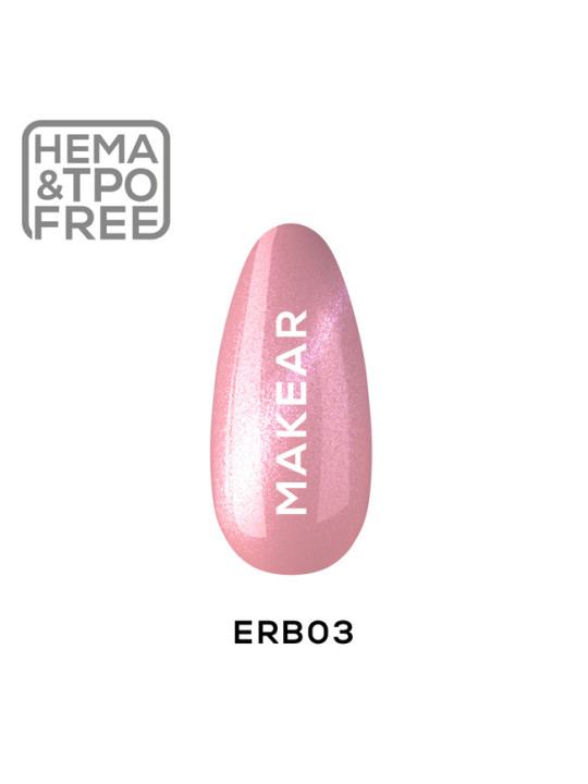 Makear Cat Eye Rubber Base 8 ml - Rubber Base ERB03 Darling