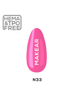 Makear Hybrid nail polish 8ml-Neon N33