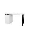 VENTO PRO Manicure Moderno 5 Desk White Top With Absorber and wooden handles