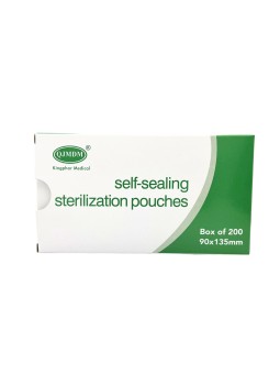 QJMDM Pungi de sterilizare din hârtie și folie - 90x135mm - 200pcs