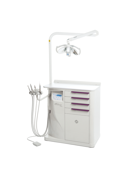 Podiatry unit Namrol Futura Plus - Variant 3: Wet milling machine (NSK) + Bienair turbine