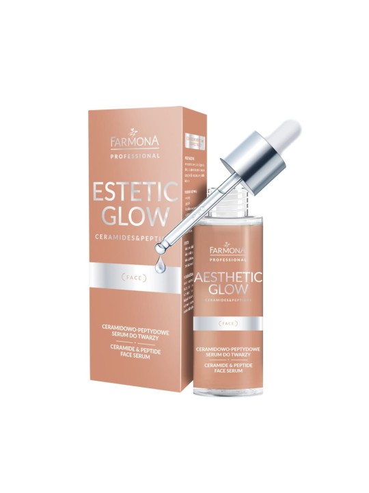 Farmona AESTHETIC GLOW ser de față cu ceramide și peptide 30ml