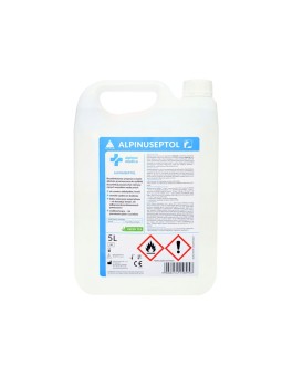 ALPINUS Alpinuseptol Green Tea 5L - preparat do dezynfekcji poweirzchni i sprzętu medycznego