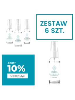 NanoPLATINUM Pt - Neionizovaná koloidní platina 30 ml Sada 6 kusů