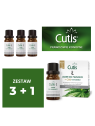 CUTIS Ł Lac de unghii cu CBD 10 ml Pachetul 3 + 1