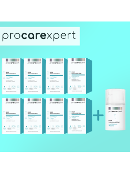 ProCareXpert Krem podologiczny nawilżająco - kojący 50 ml - Pakiet 8 +1