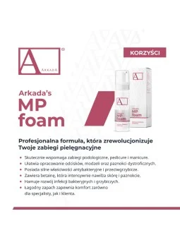 Arkada MP Foam 150 мл - Кератолітична пінка для шкіри обличчя