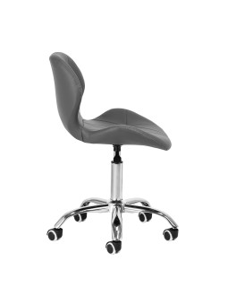 Taboret kosmetyczny QS-06 szary