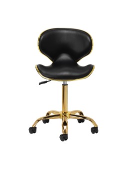 Gabbiano taboret kosmetyczny Q-4599G czarny