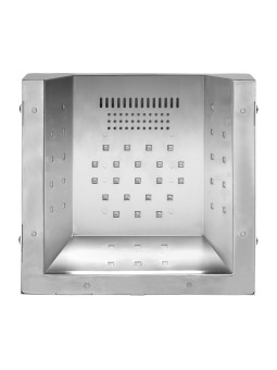 Lampa UV LED OCHO NAILS PRO X23 180W metalowa biała lustrzane wnętrze