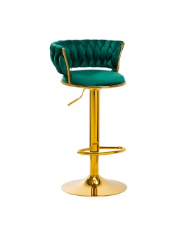 4Rico Bar Hocker QS-B313a velvet green