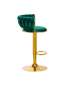 4Rico Bar Hocker QS-B313a velvet green