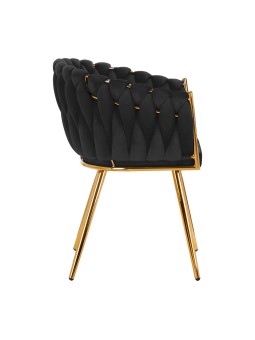 4Rico chair QS-GW06G velvet black
