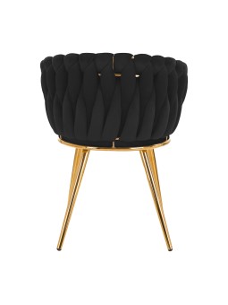 4Rico chair QS-GW06G velvet black