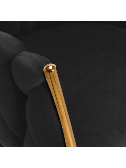 4Rico chair QS-GW06G velvet black