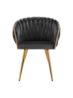 4Rico chair QS-GW06G velvet grey