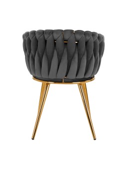 4Rico chair QS-GW06G velvet grey