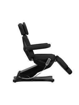 Elektrické kosmetické křeslo SILLON CLASSIC 3 motory černé