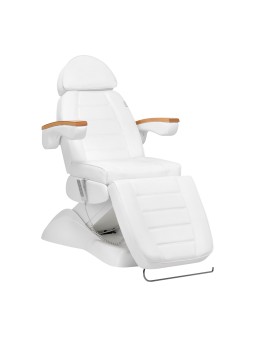 "Lux 4M D" elektrinė kosmetinė kėdutė balta su lopšiu