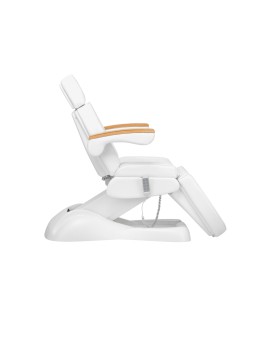 "Lux 4M D" elektrinė kosmetinė kėdutė balta su lopšiu