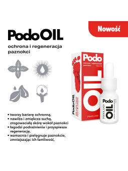 Podoland PodoOil 10 ml - Ochrona i regeneracja paznokci