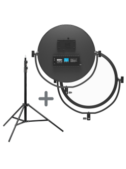 Zestaw Lampa LED Newell Air Artha XL i statyw oświetleniowy Newell Talos