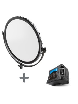 Zestaw Lampa LED Newell Air Artha XL i Akumulator Newell BP-95 LCD V-Mount