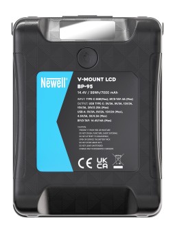 Zestaw Lampa LED Newell Air Artha XL i Akumulator Newell BP-95 LCD V-Mount