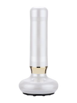 Masażer antycellulitowy z funkcją bańki chińskiej Humanas DermaSmooth - biały