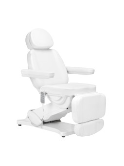 Elektrické kosmetické křeslo SILLON CLASSIC, 4 motory, s bílou kolébkou