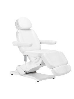 Elektrické kosmetické křeslo SILLON CLASSIC, 4 motory, s bílou kolébkou