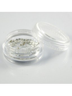 Mavi cyrkonie ala – ss 6 – srebro - a100 *