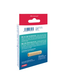 FRESCO GEL TUBE-RIBBED Textile-Gel finger protection tube size M 20x75mm 2pcs.