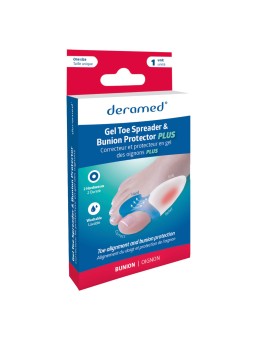 FRESCO GEL TOE SPREANDER BUNION PROTECTOR PLUS Żelowy ochraniacz na haluksa 1 szt.