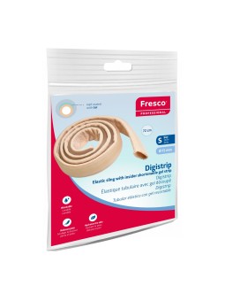 FRESCO DIGISTRIP ROLL Tekstylna rurka do cięcia z żelem roz. S 72x15mm 1 szt.