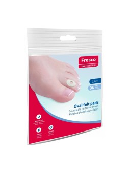 FRESCO OVAL 2 mm Duté plstěné závaží velikosti S 36 ks.