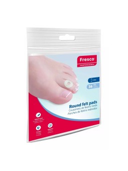 FRESCO Plstěná kulatá závaží s otvorem velikosti L 35x2mm 36 ks.