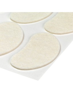 FRESCO Bavlněná samolepicí plsť na metatarzální reliéf velikost M 72 x 40 mm 120 ks. 2 mm