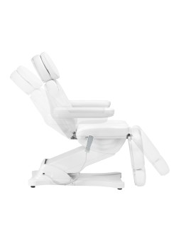 Elektrické kosmetické křeslo SILLON CLASSIC 3 motory s vyhříváním druhá edice bílá