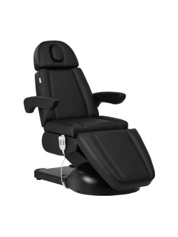 Fotel kosmetyczny Azzurro Lux 3m czarny