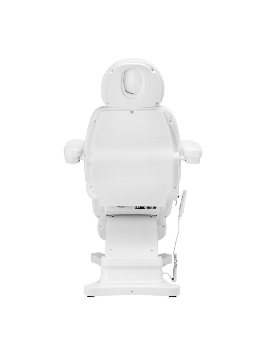 Elektrické kosmetické křeslo SILLON CLASSIC 3 motory s vyhříváním druhá edice bílá