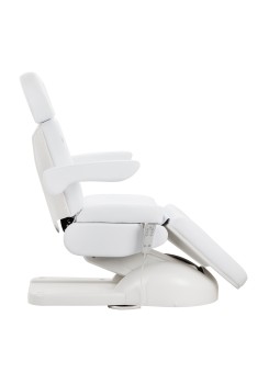 Fotel kosmetyczny Azzurro Lux 3m biały z podgrzewaniem