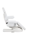 Fotel kosmetyczny Azzurro Lux V1 4m biały z kołyską
